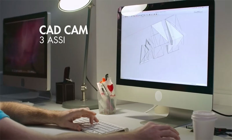 cad-cam a 3 assi